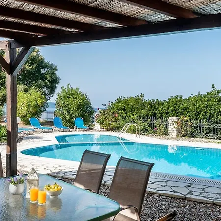 Villa Four-bedroom Alexandros By Konnect, Private Pool & Seaview *